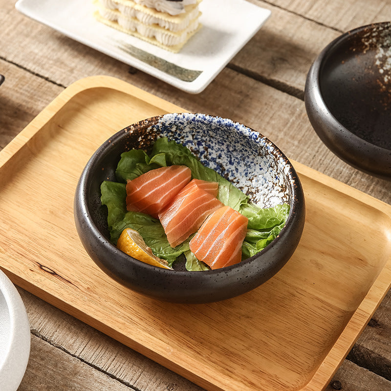 Japanese Ceramic Sushi Sashimi Deep Dish