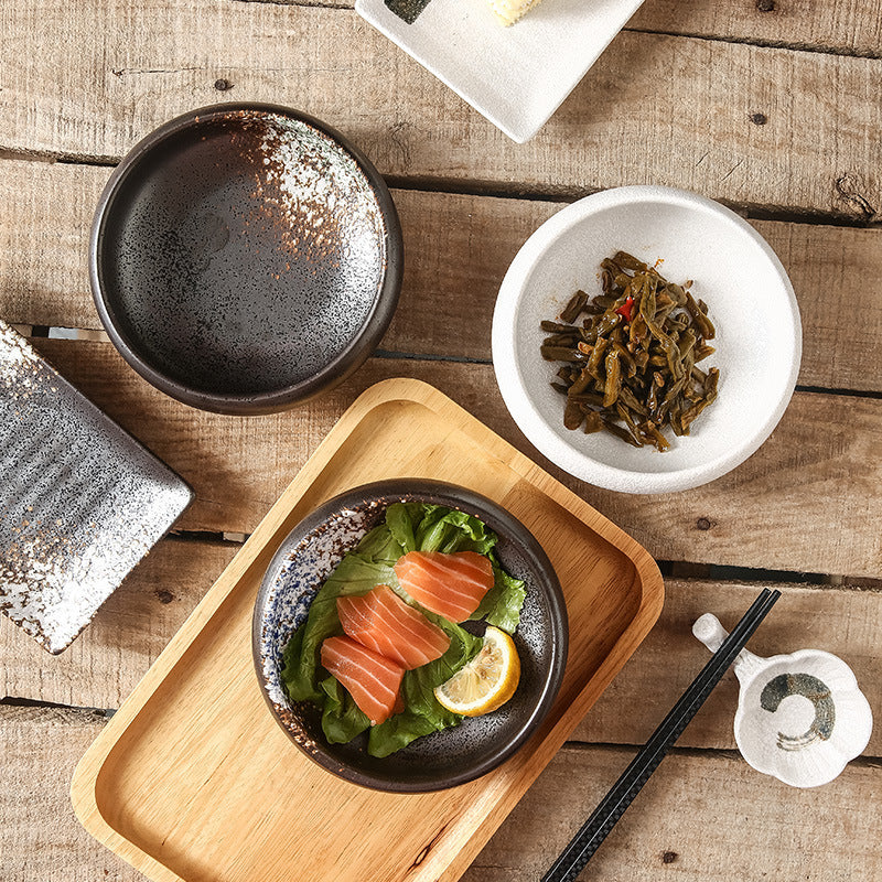 Japanese Ceramic Sushi Sashimi Deep Dish