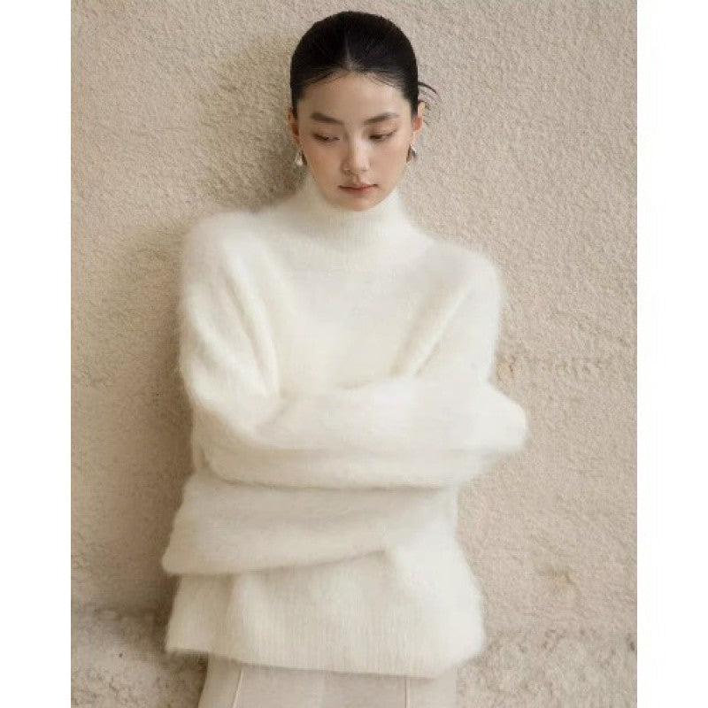 Mohair Turtleneck Sweater