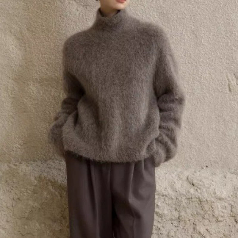 Mohair Turtleneck Sweater