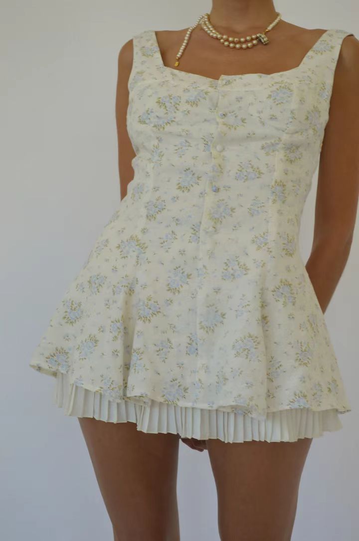 Floral Summer Sun Dress