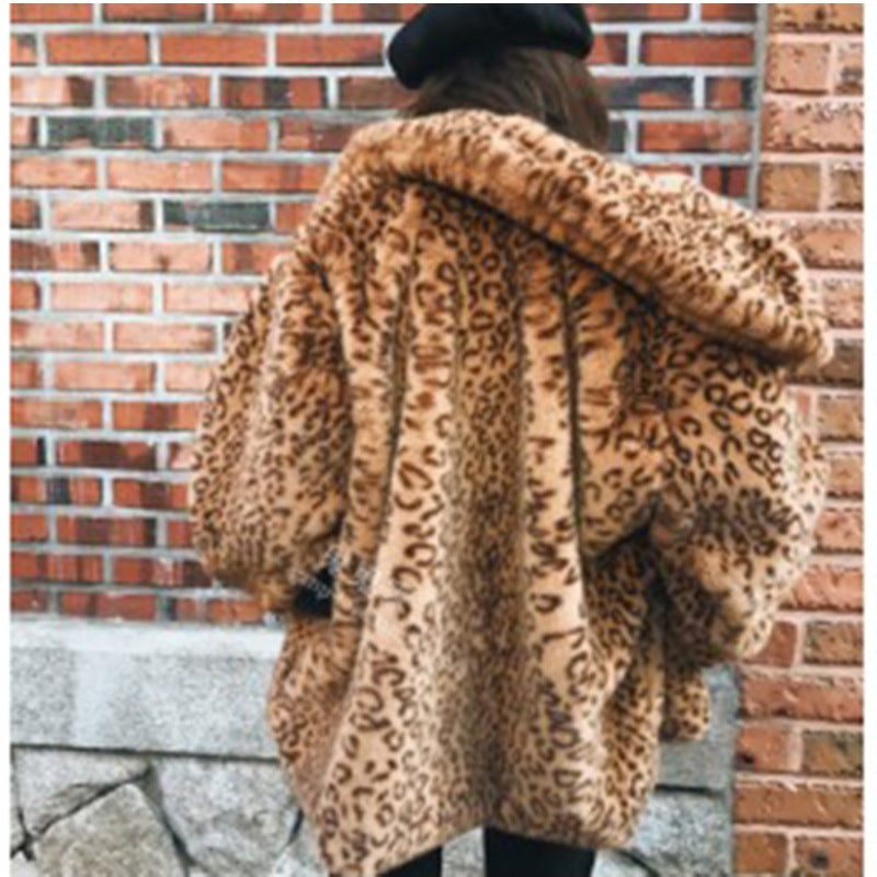 Leopard Print Short Casual Cardigan Jacket