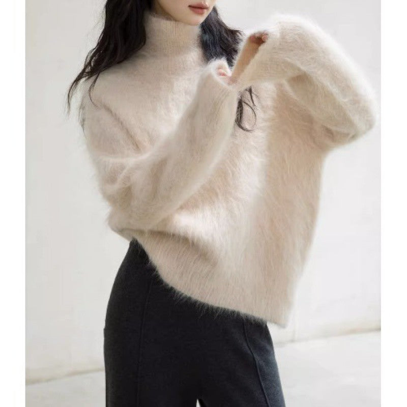 Mohair Turtleneck Sweater