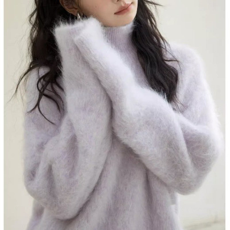 Mohair Turtleneck Sweater